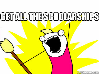 Get all the scholarships   All The Things
