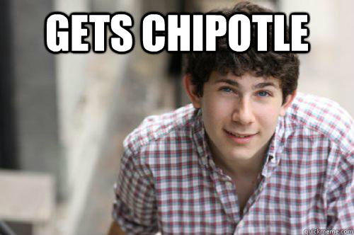 gets chipotle   