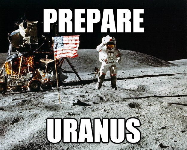 Prepare Uranus - Prepare Uranus  Unimpressed Astronaut