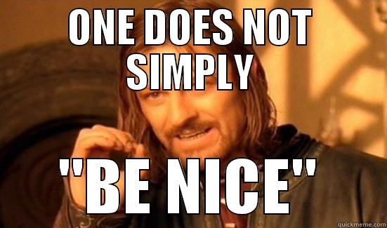 ONE DOES NOT SIMPLY 