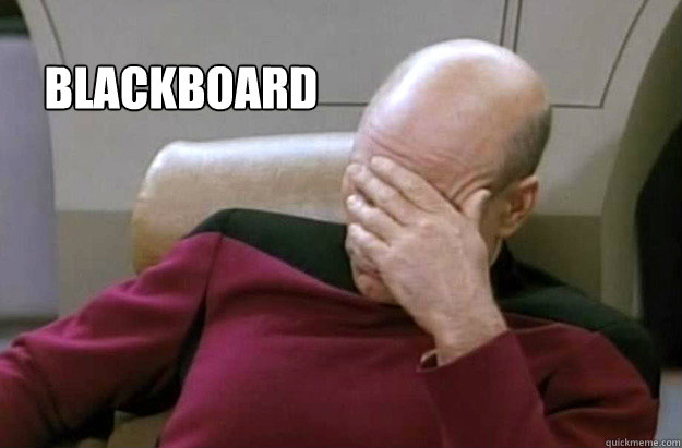 Blackboard - Blackboard  blackboard fail