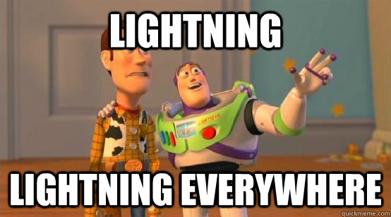 Lightning lightning everywhere - Lightning lightning everywhere  Buzz Glitter