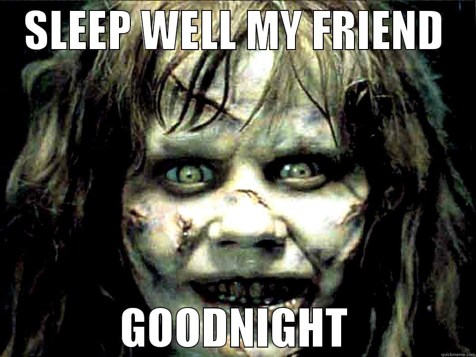 DEVILS HELL CHILD - SLEEP WELL MY FRIEND GOODNIGHT Misc