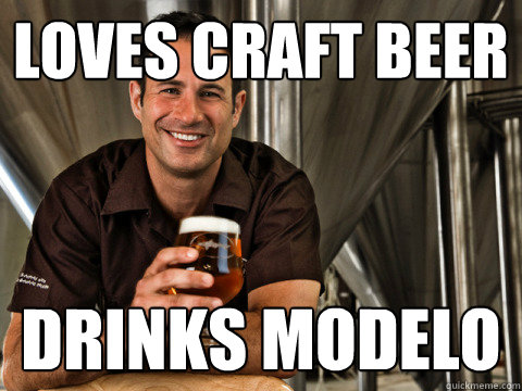 loves craft beer drinks modelo  