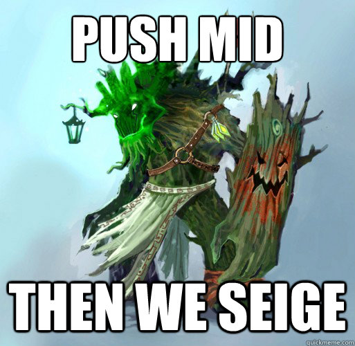 PUSH MID THEN WE SEIGE  Maokai the Mad
