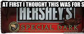 at first i thought this was for special people  special