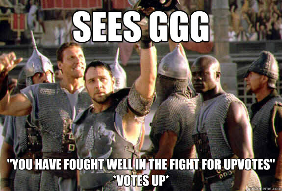 Sees GGG 