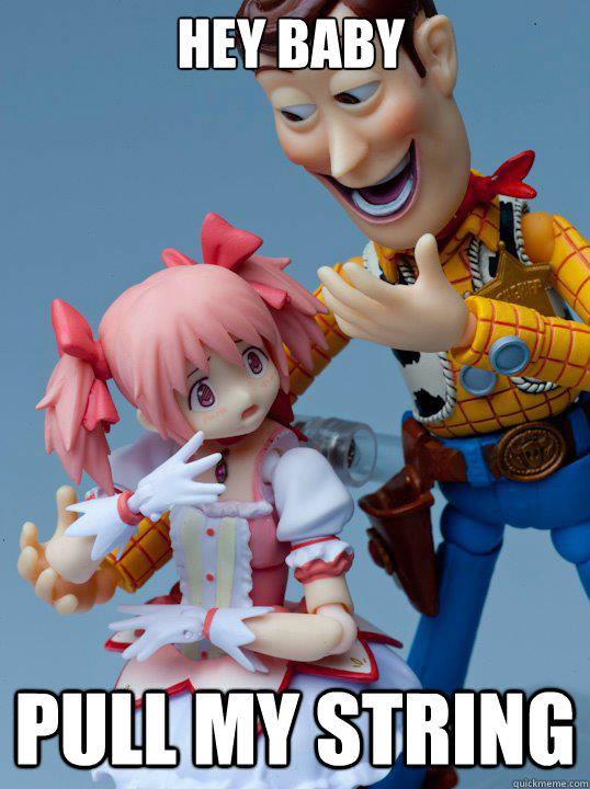 Hey baby pull my string  Sexual Harassment Woody