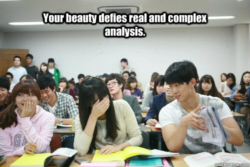 Your beauty defies real and complex analysis.  