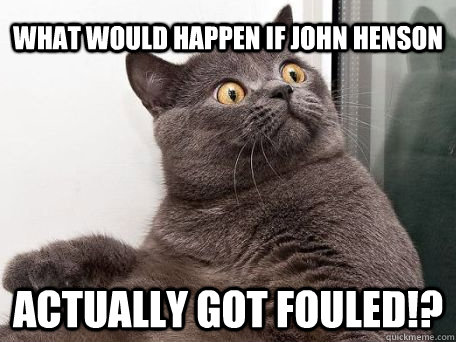 What would happen If John Henson actually got fouled!?  conspiracy cat