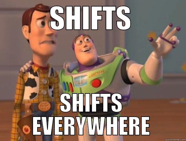 Shifts lolololol - SHIFTS SHIFTS EVERYWHERE Toy Story