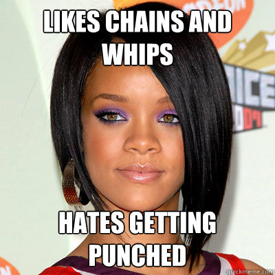 Likes chains and whips hates getting punched - Likes chains and whips hates getting punched  Misc
