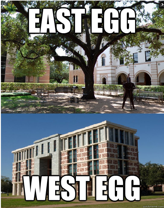 East egg west egg - East egg west egg  Great Rice Gatsby