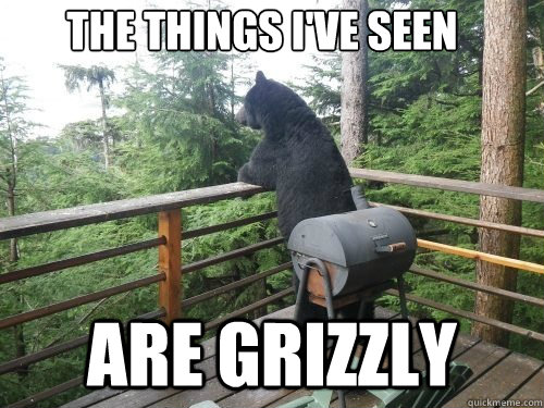 The things i've seen are grizzly - The things i've seen are grizzly  Misc