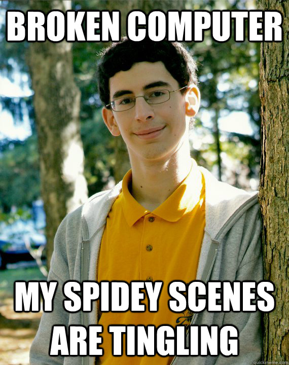 broken computer My spidey scenes are tingling  Drexel Geek Squad