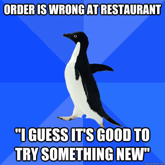 order is wrong at restaurant 