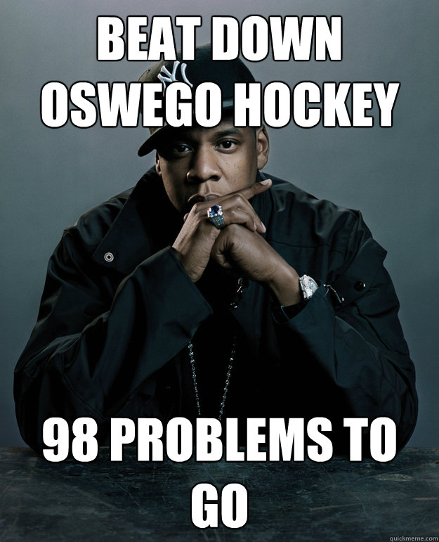 Beat down Oswego hockey 98 problems to go  Jay Z Problems