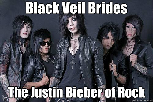 Black Veil Brides The Justin Bieber of Rock  BVB justin bieber