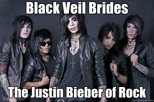 Black Veil Brides The Justin Bieber of Rock  