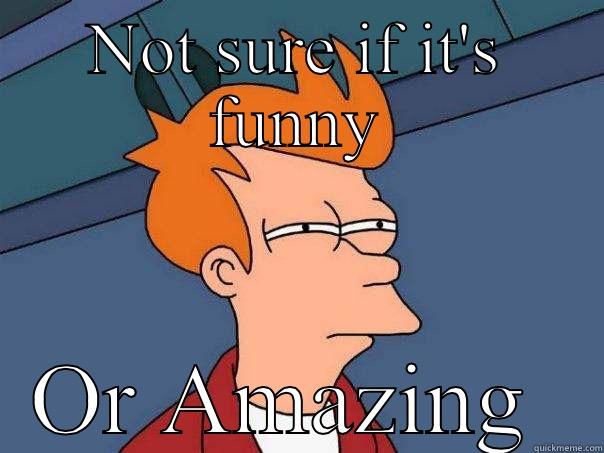 NOT SURE IF IT'S FUNNY OR AMAZING  Futurama Fry