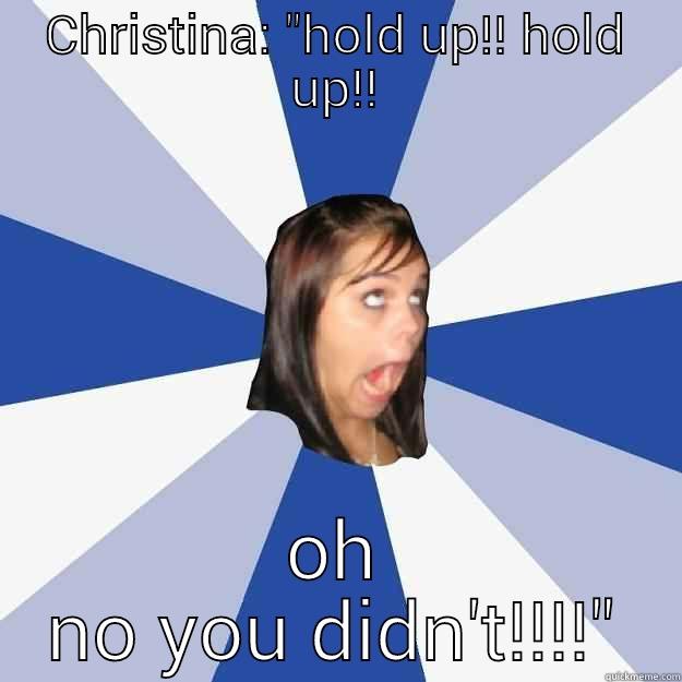 CHRISTINA: 