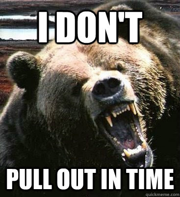 i don't  pull out in time - i don't  pull out in time  Insanity Bear