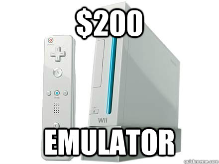 $200 EMULATOR - $200 EMULATOR  Scumbag Wii