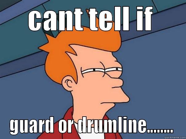 CANT TELL IF GUARD OR DRUMLINE........ Futurama Fry