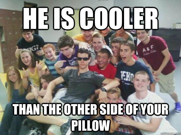 He is cooler  than the other side of your pillow - He is cooler  than the other side of your pillow  The Most Interesting Delegate In the World