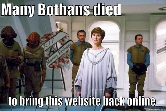 MANY BOTHANS DIED                 TO BRING THIS WEBSITE BACK ONLINE Misc