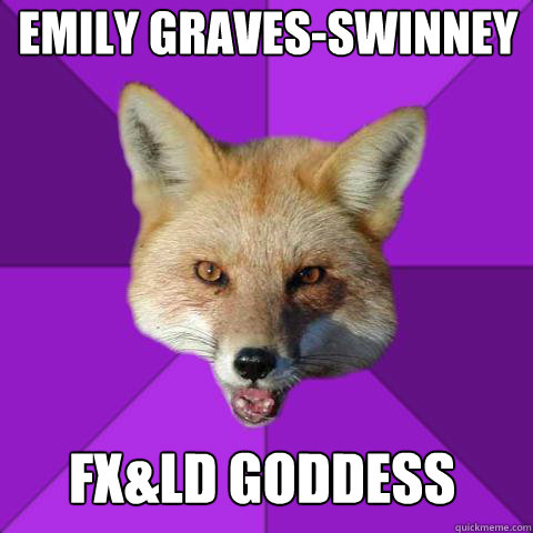 Emily Graves-Swinney Fx&LD Goddess  Forensics Fox