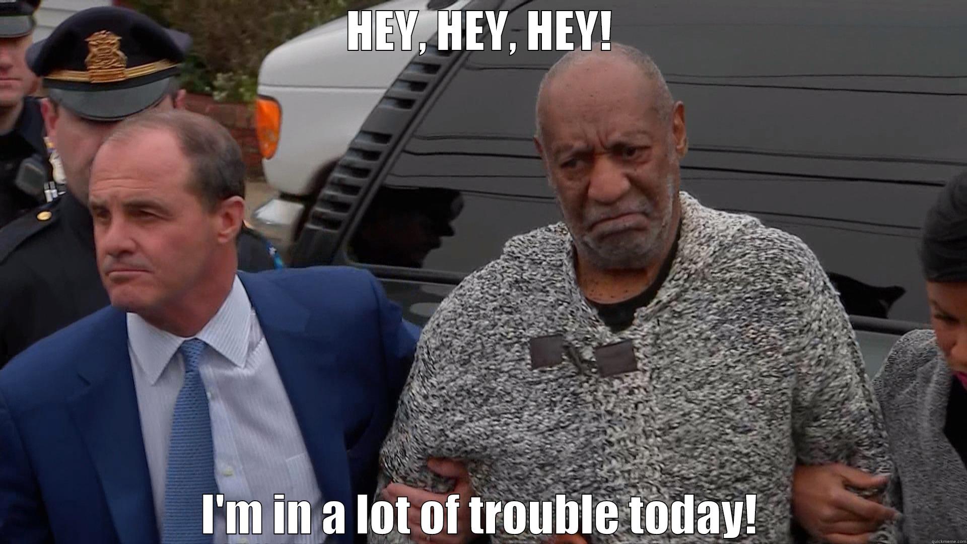 Bill Cosby arraigned - HEY, HEY, HEY! I'M IN A LOT OF TROUBLE TODAY! Misc