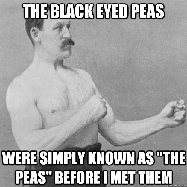 the black eyed peas were simply known as 