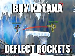 buy katana deflect rockets  