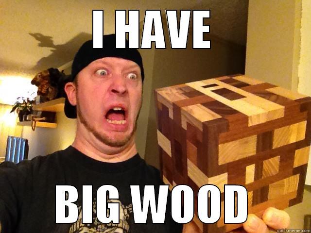 I HAVE BIG WOOD Misc