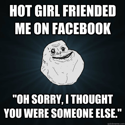 hot girl friended me on facebook 