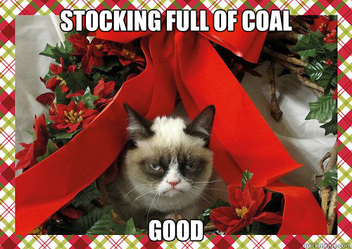 Stocking full of coal Good - Stocking full of coal Good  A Grumpy Cat Christmas