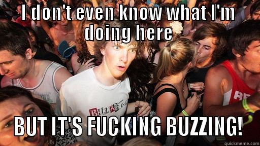 I DON'T EVEN KNOW WHAT I'M DOING HERE BUT IT'S FUCKING BUZZING! Sudden Clarity Clarence