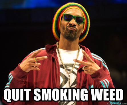  Quit Smoking weed -  Quit Smoking weed  Snoop Lyin