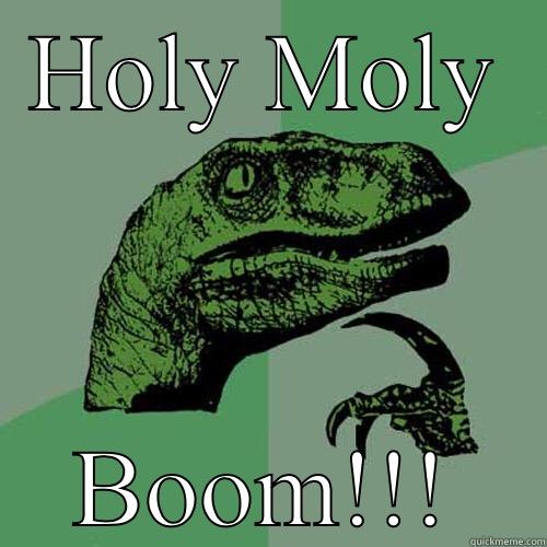 HOLY MOLY BOOM!!! Philosoraptor