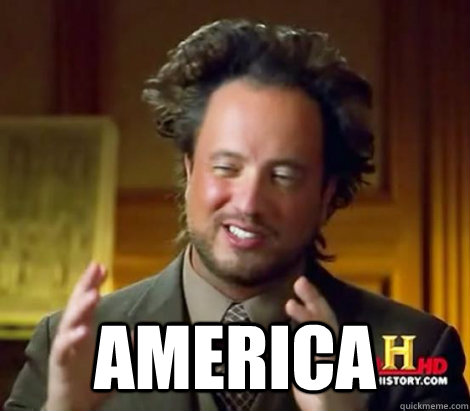  america  Aliens Dude