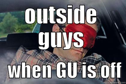 OUTSIDE GUYS    WHEN GU IS OFF Misc