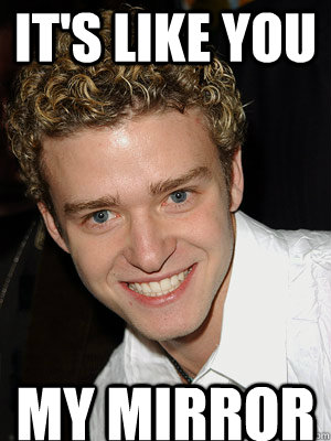 It's Like YOU MY MIRROR - It's Like YOU MY MIRROR  Justin Timberlake - Its Gonna Be May