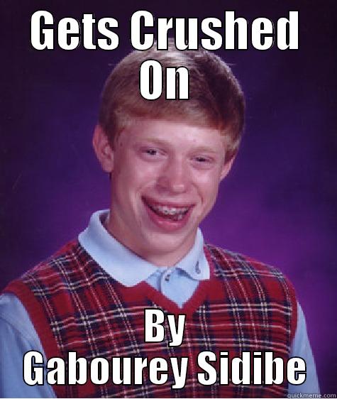 Crushing Brian - GETS CRUSHED ON BY GABOUREY SIDIBE Bad Luck Brian