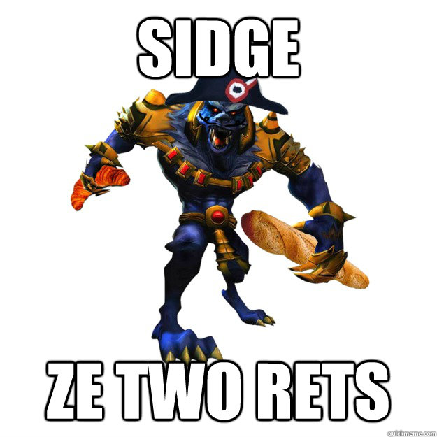 sidge ze two rets - sidge ze two rets  Crvor Warwich