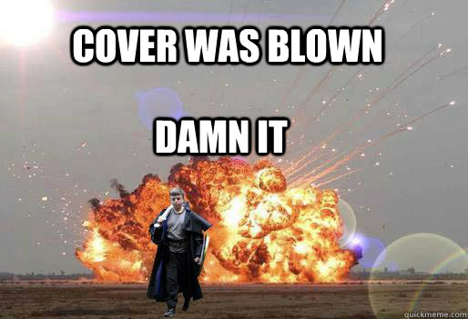 COVER WAS BLOWN DAMN IT - COVER WAS BLOWN DAMN IT  Gabriel