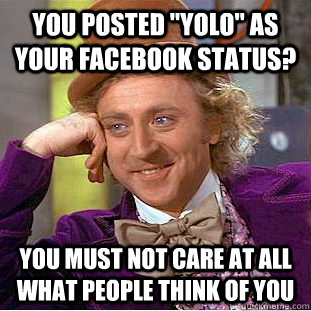 you posted 