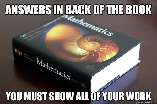 Answers in back of the book You must show all of your work - Answers in back of the book You must show all of your work  Scumbag Math HW