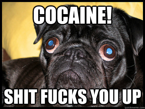 Cocaine! Shit Fucks You UP  