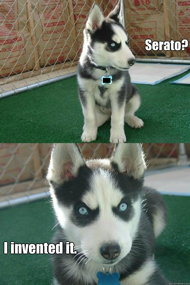 Serato? I invented it.  Insanity puppy